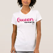 Blessed Queen T-shirt (Voorkant)