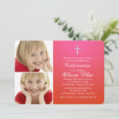 Blessed Sacrament Religieuze Fotouitnodiging Kaart (Staand voorkant)