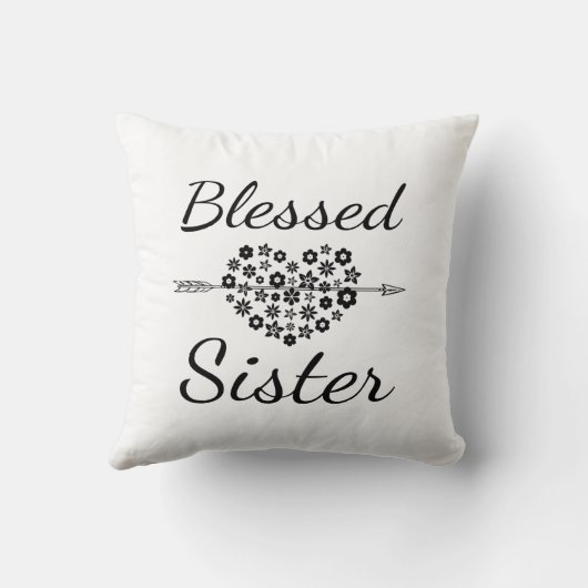 Blessed Sister Kussen (Achterkant)