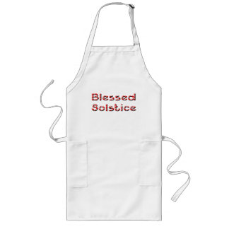 Blessed Solstice Lang Schort