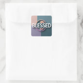 Blessed Sticker - Ai design (Sac)