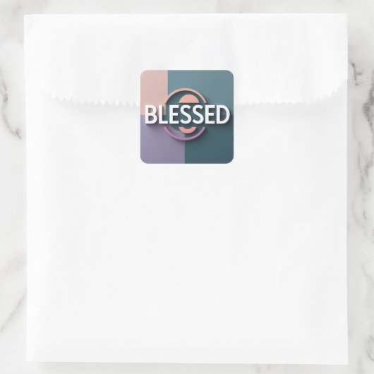 Blessed Sticker - Ai design (Sac)