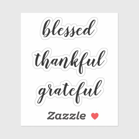 blessed stickers (Vel)