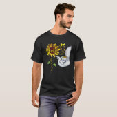 Blessed To Be Called Auntie  Elephant Sunflower T-shirt (Voorkant volledig)