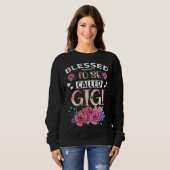 Blessed To Be Called Gigi Floral Tees Mothers Day  (Voorkant volledig)