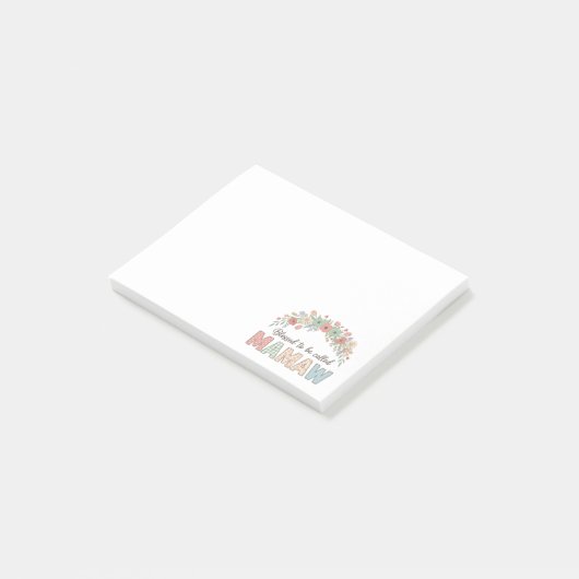 Blessed to be called Mamaw Post-it® Notes (Schuin)