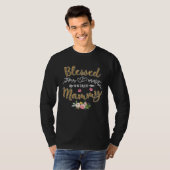 Blessed To Be Called Mammy  Pretty Leopard Print T-shirt (Voorkant volledig)
