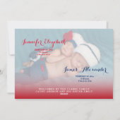 Blessed Twins | Faire-part de naissance Red Valent (Dos)