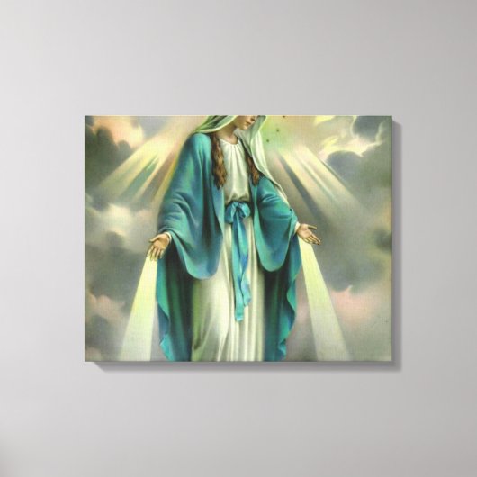 Blessed Virgin Mary Canvas Afdruk (Voorkant)