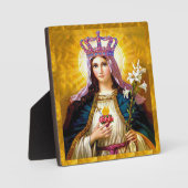 Blessed Virgin Mary Fotoplaat (Voorkant)