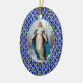 Blessed Virgin Mary Keramisch Ornament (Links)