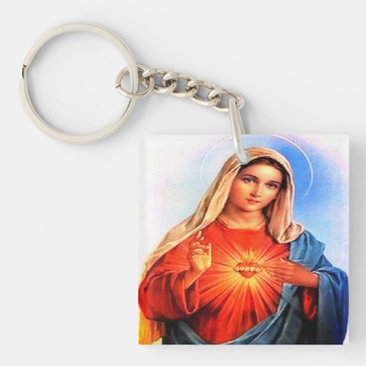 Blessed Virgin Mary Sleutelhanger (voorkant)