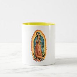 Blessed Virgin of Guadalupe Coffee Mug Tweekleurige Koffiemok