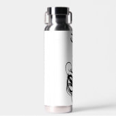 Blessed! Water Bottle (White) Waterfles (Voorkant)