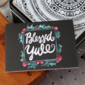 Blessed Yule Kaart