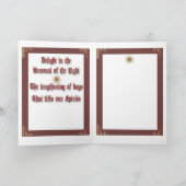 Blessed Yule-kaart Feestdagen Kaart (Binnen)