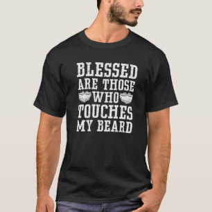 Blessed zijn degenen die mijn biefstuk op mijn baa t-shirt