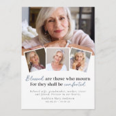 Blessed zijn degenen die zich rouwen om de fotovol programma (Voorkant)