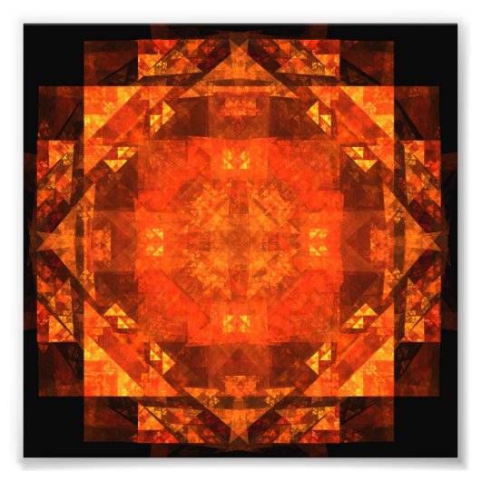 Blessing Abstrait Art Photo Print (Devant)