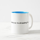 Blessing And Motivation Mug (Devant droit)