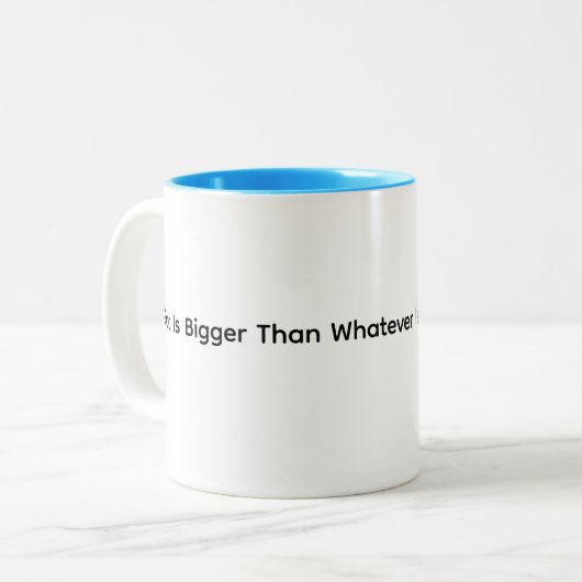 Blessing And Motivation Mug (Devant gauche)