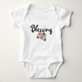 Blessing Floral Tutu Bodysuit (Voorkant)