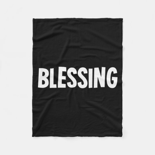 Blessing In Disguise Funny Halloween Costume Idea  Fleece Deken (Voorkant)