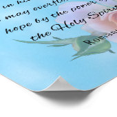 Blessing, Romans 15:13, Bijbelverse Poster (Hoek)