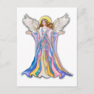 Blessing van de beschermengel briefkaart