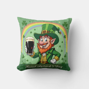 Blessing van de Leprechaun onder de Regenboog Kussen