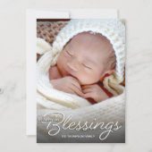 Blessings Baby Birth Announance Aankondiging (Voorkant)