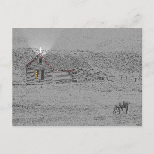 Blessings Christmas Kaart (Voorkant)