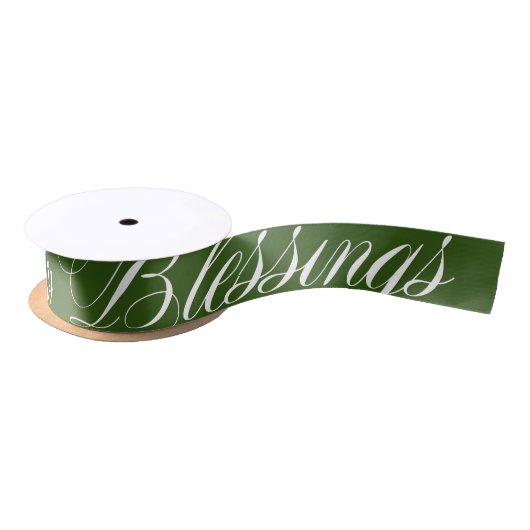 Blessings Festive Green White Lint (Spoel)