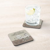 Blessings zijn ergens begonnen drankjes onderzetter (Rechterzijde)