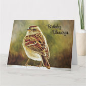 Blessures d'anniversaire Bruant - Carte d'annivers (Devant)