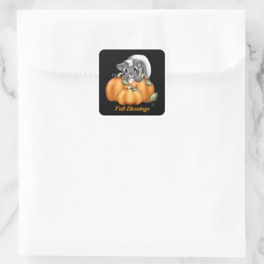 Blessures d'automne autocollant de Skunk (Sac)