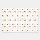 Blessures de Noël Papier à enveloppement d'ange -  (Devant 2)