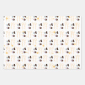 Blessures de Noël Papier à enveloppement d'ange -  (Devant)