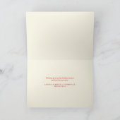 Blessures de Noël Photo Carte de voeux de Noël (Intérieur)