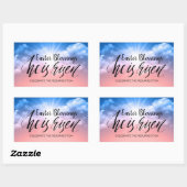 Blessures de Pâques Sticker rectangulaire (Feuille)