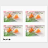 Blessures de Pâques Sticker rectangulaire (Feuille)