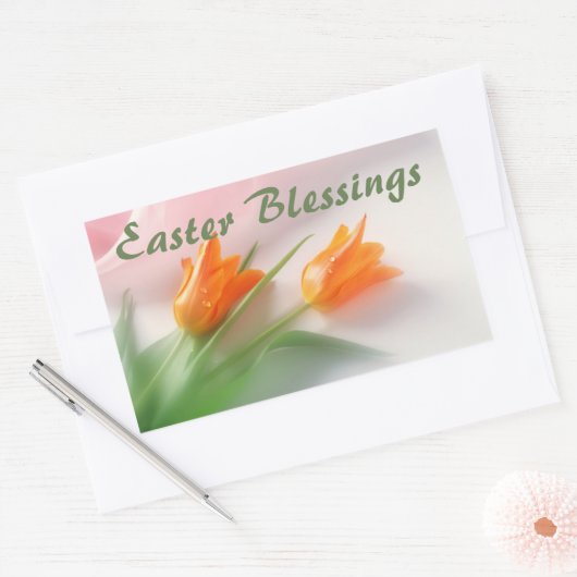 Blessures de Pâques Sticker rectangulaire (Enveloppe)