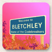 Bletchley Codebreakers Bier Onderzetter (Voorkant)