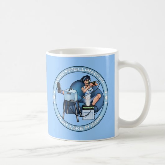 Bleu 2 de boite de Pandore de tasse de PMS (Droite)