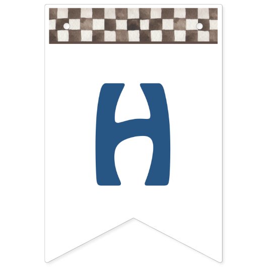 Bleu 4 roues Quad Vélo Bung drapeaux (Deuxième drapeau)