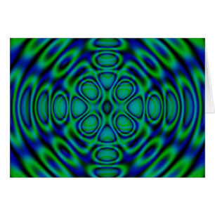 Bleu absolu et vert