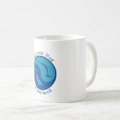 Bleu Absolu - mug (Devant droit)