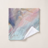 Bleu Abstrait (Gant de toilette)