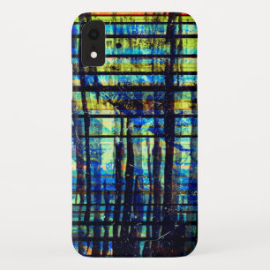 Bleu Abstrait bande iPhone / coque ipad