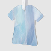 Bleu, abstrait, cool couleur de l'eau brosse art (devant)